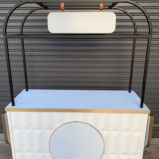 Fresh from the custom studio: check out our new Avatree Market Carts, designed and built for @westfieldbondijunction, perfect for retail activations! 
They&rsquo;ve come up a treat, with bench extensions, beautiful brass edging and textured panels, c