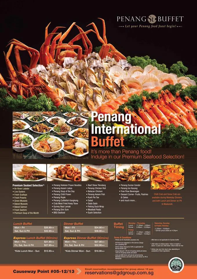 Penang Buffet Gd Group Restaurants