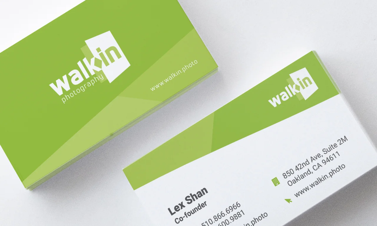 Walkin Business Cards Design