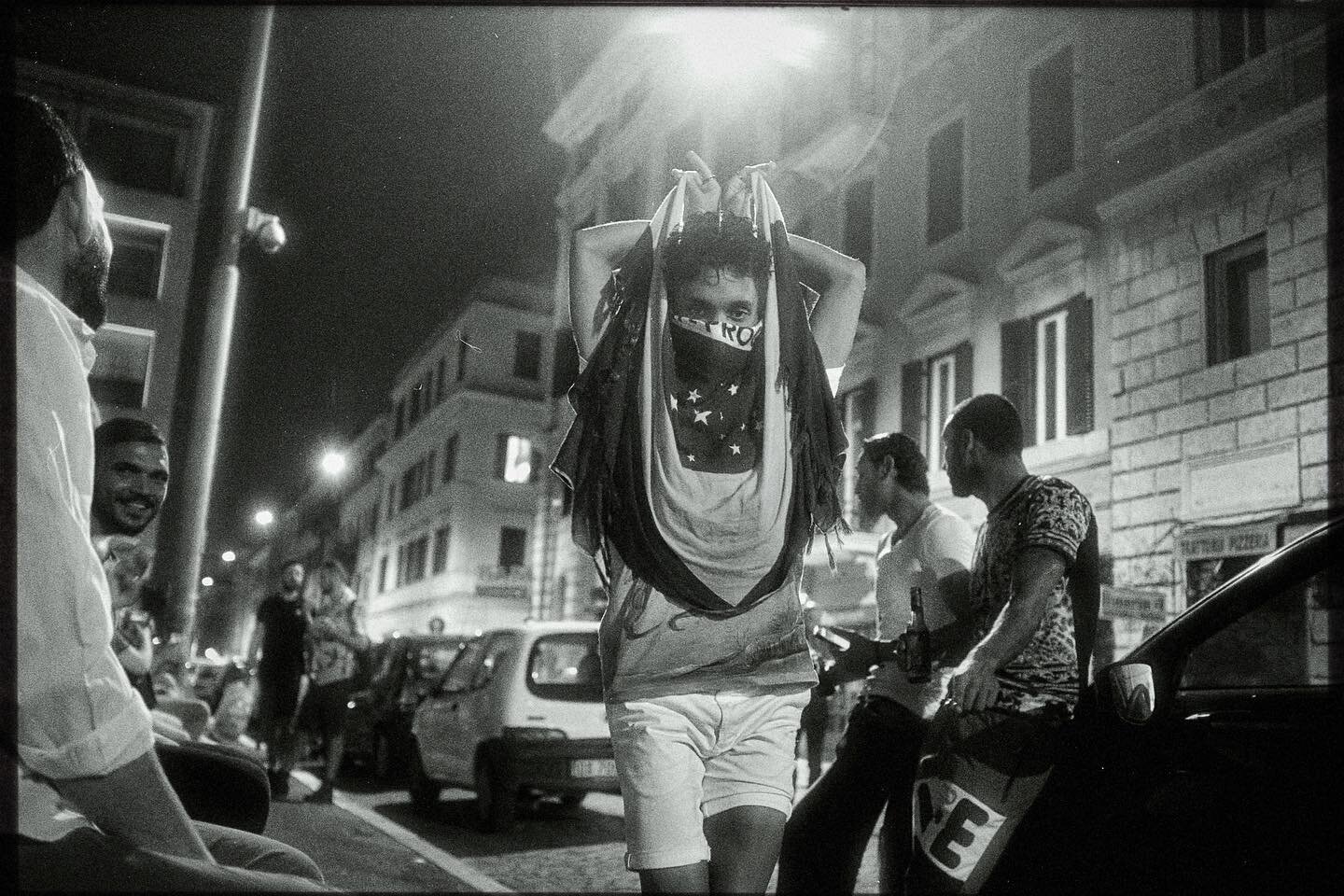 Memories of warmer days in Rome dancing on the streets with the handsome @yurimastrangeli5, Rome, Italy, June 2019