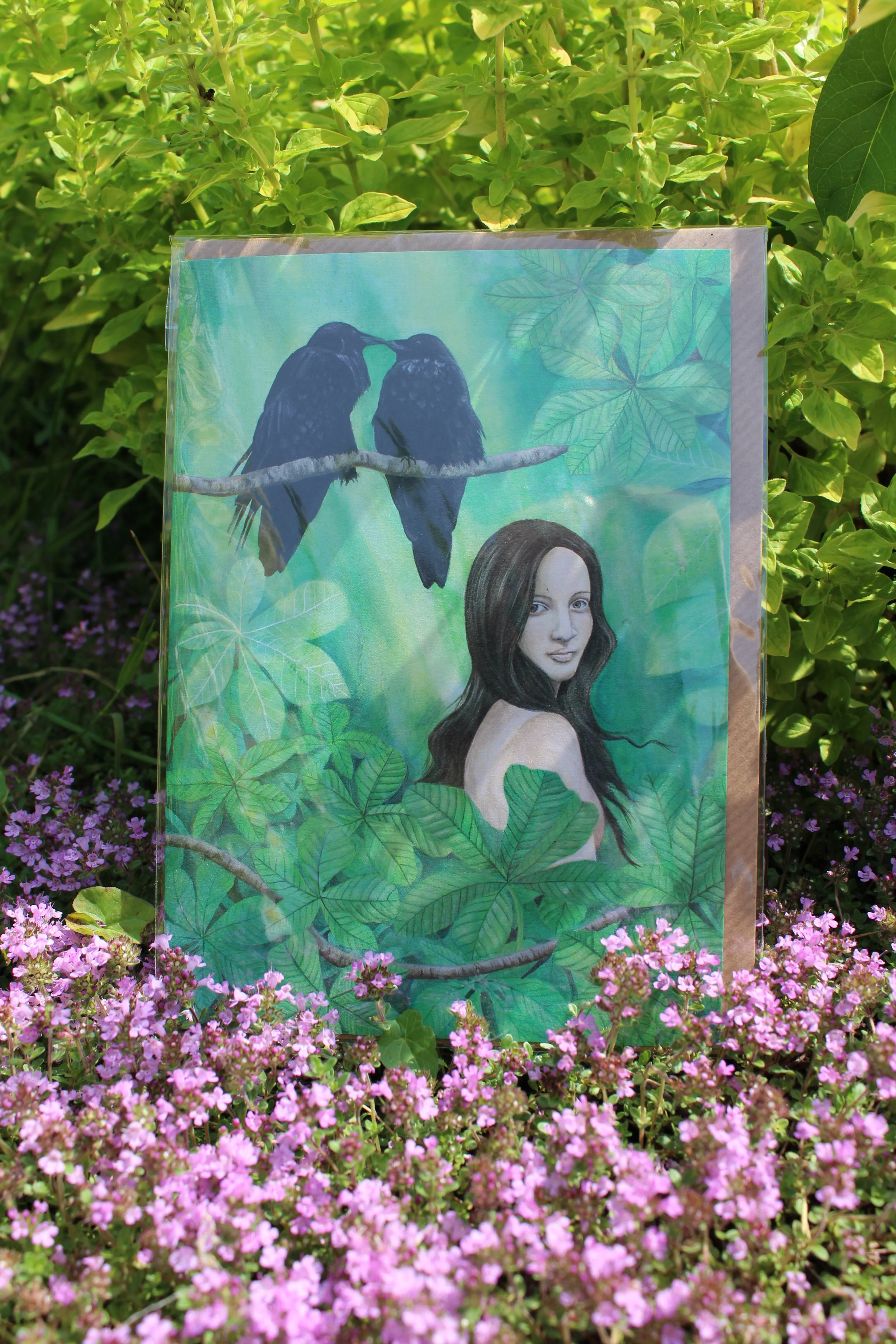 Loved in a Foreign Land Greetings Card