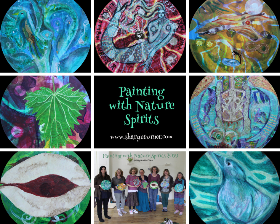 The beautiful and meaningful sacred art produced at my recent workshop