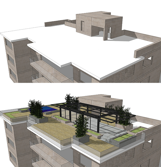  Njeim Rooftop- Mtayleb - Lebanon.  in collaboration with Sara Hage Landscape Architect. 