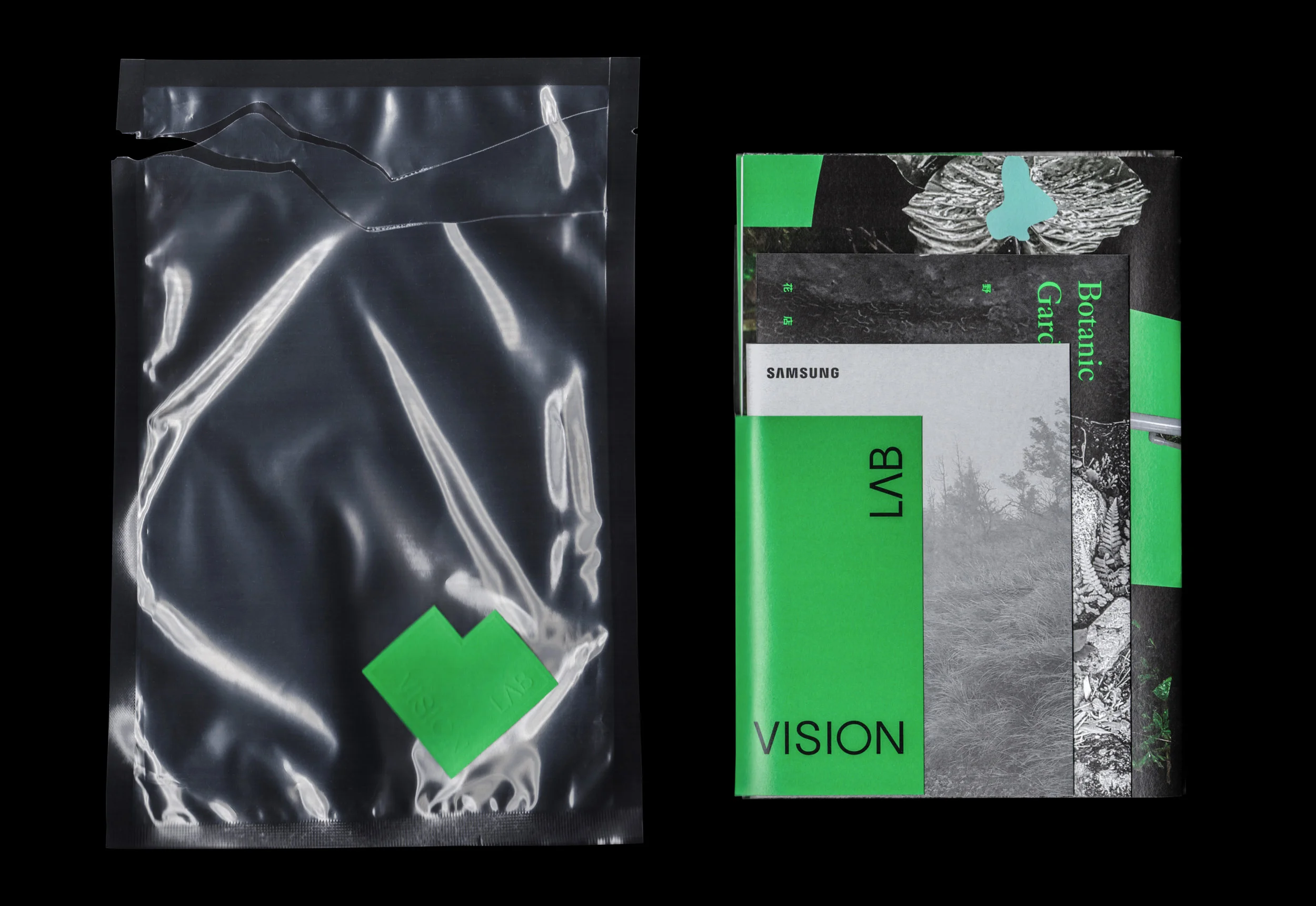 包裝方式由熱縮膜封裝,搭配WILD專屬的綠色VISON LAB logo鋼印貼紙。