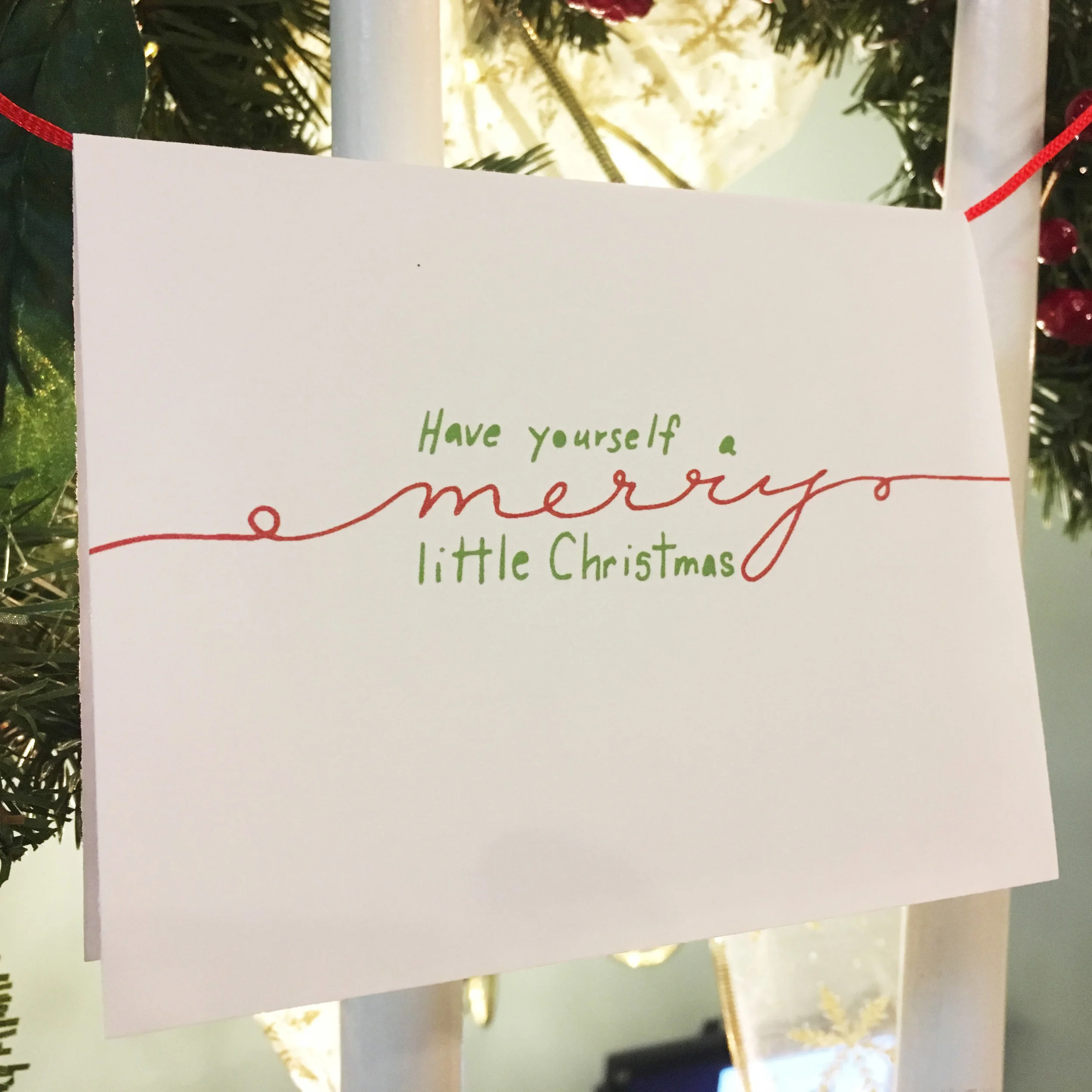 Have Yourself a Merry Little Christmas Holiday Cards