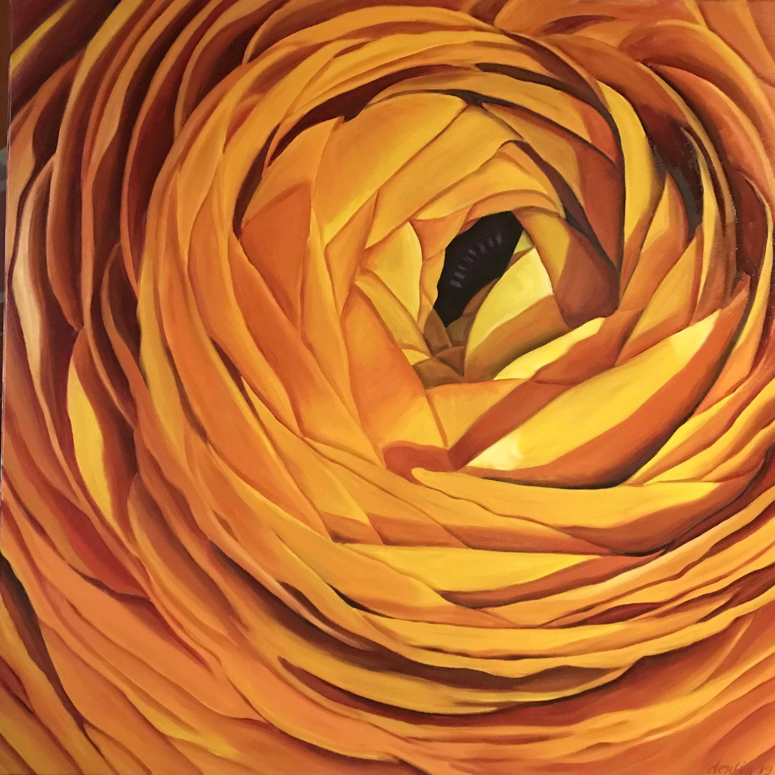 Orange Buttercup (SOLD)