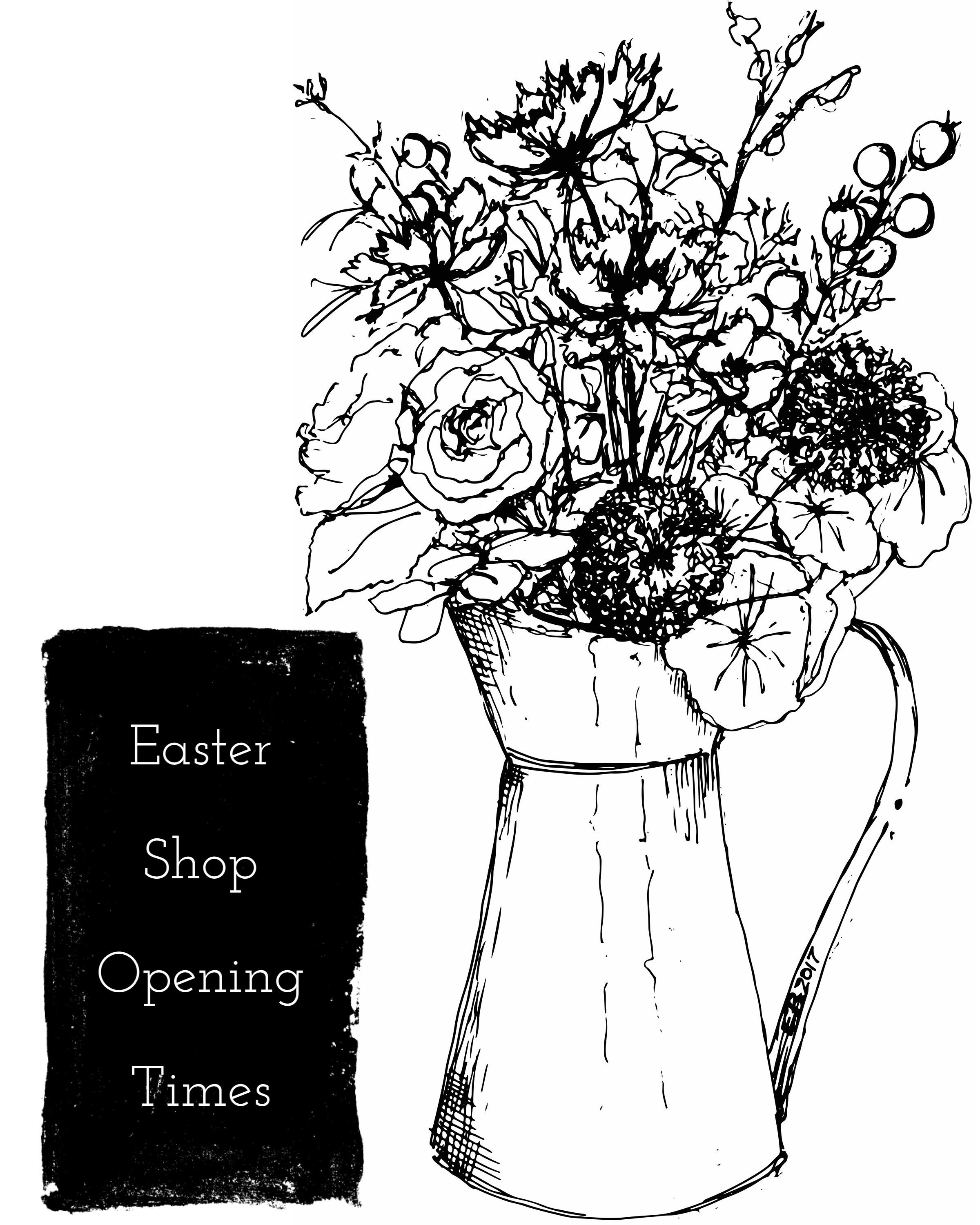 Easter Special - Shop opening times...