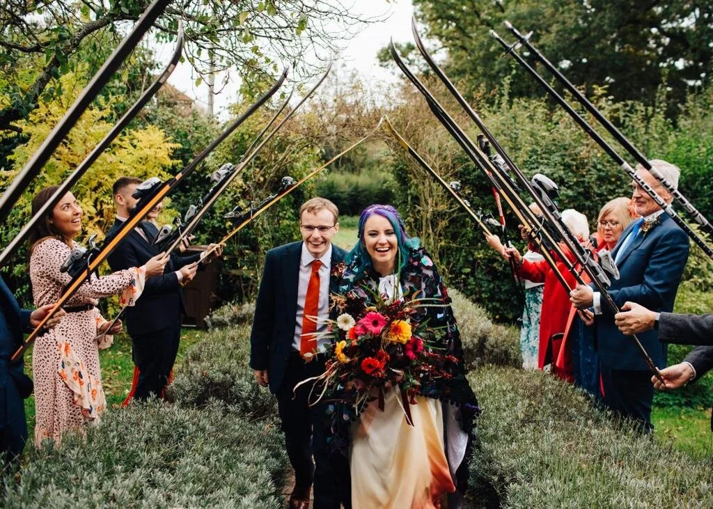 Colourful Intimate Wedding