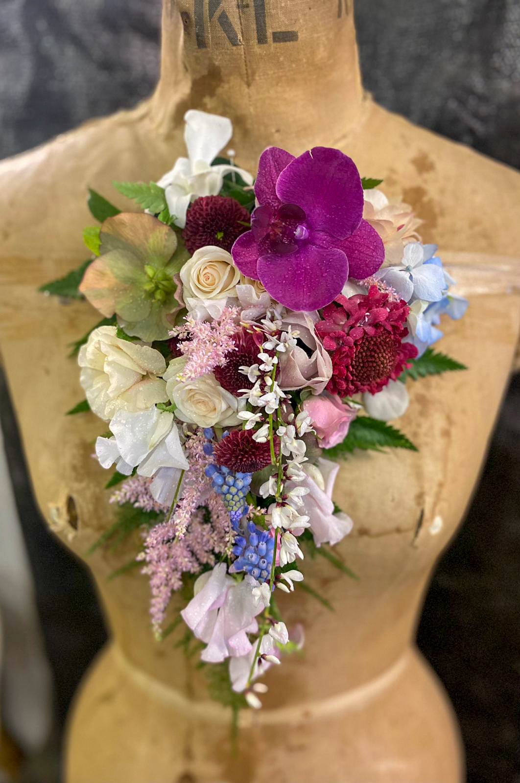 Floral Necklaces for the bridesmaids