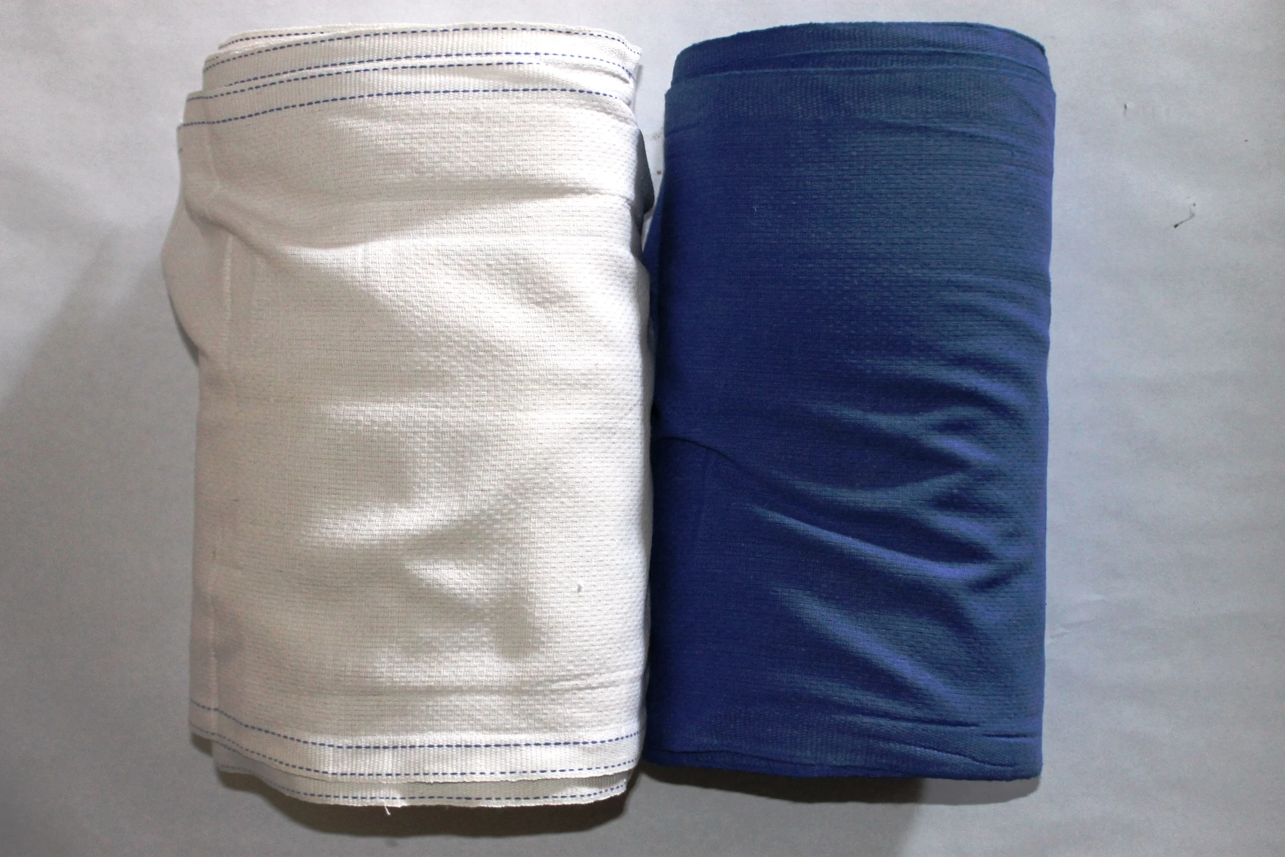 Reusable Cloth Roll Towels White & Blue Cloth Roll Towels