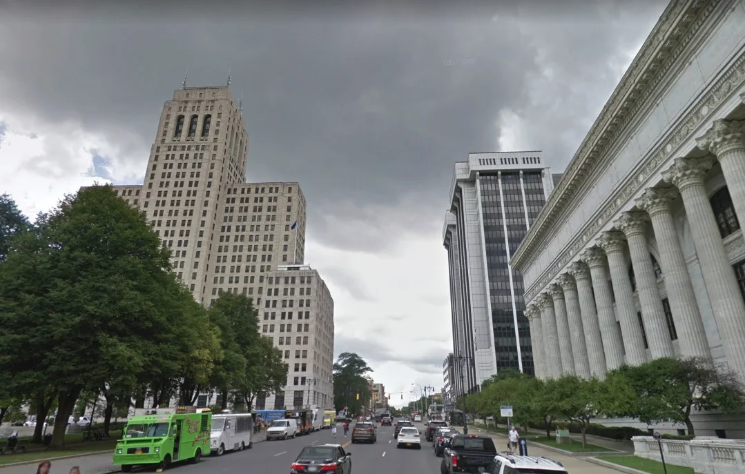 August 15th Walkabout Wednesday Tour: Washington Avenue - Meet at the northeast corner of Swan and Washington Streets, near the State Education Building. Park on Elk, see map. Tour begins at 5:30PM 