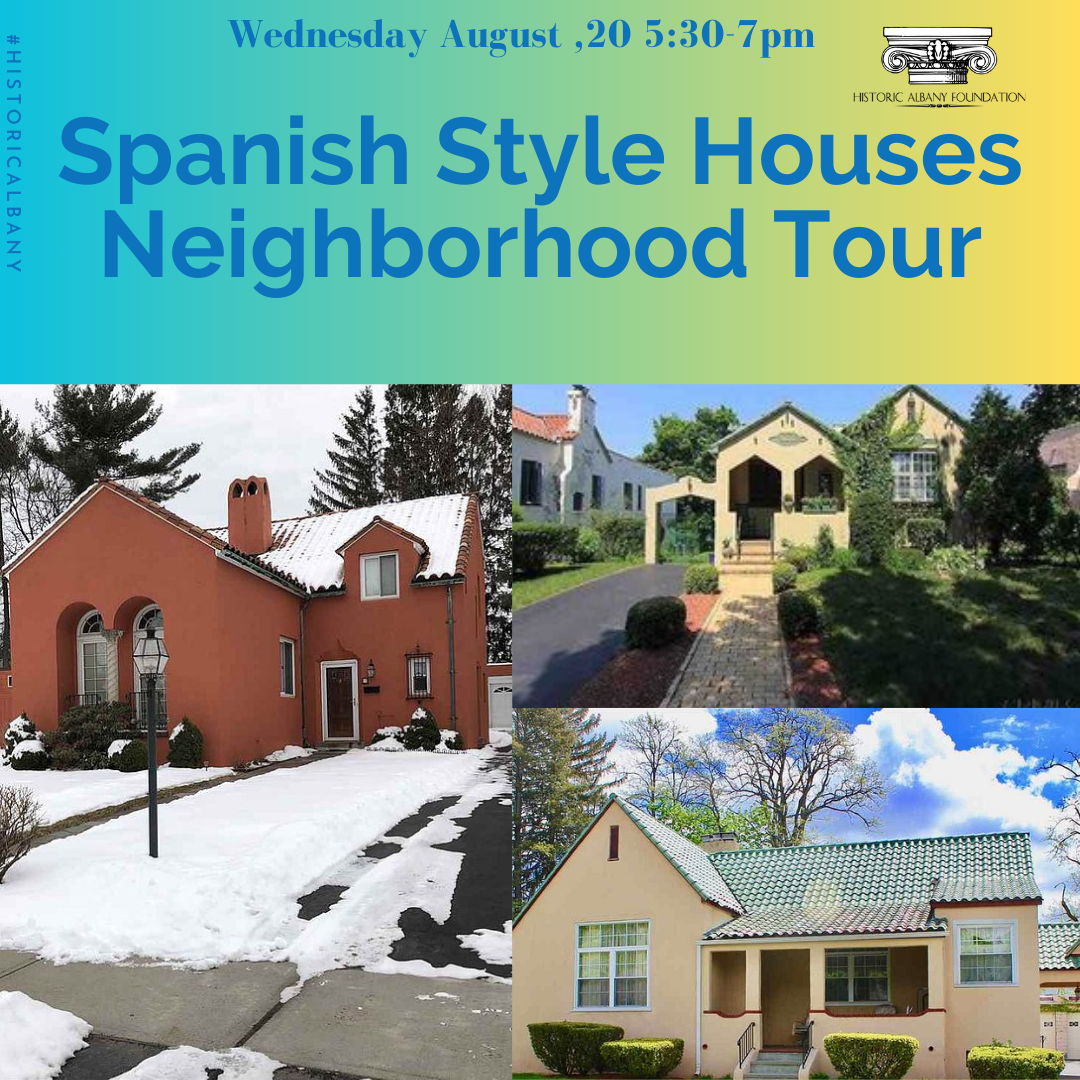 Walkabout Wednesday Tour- Spanish Style Homes