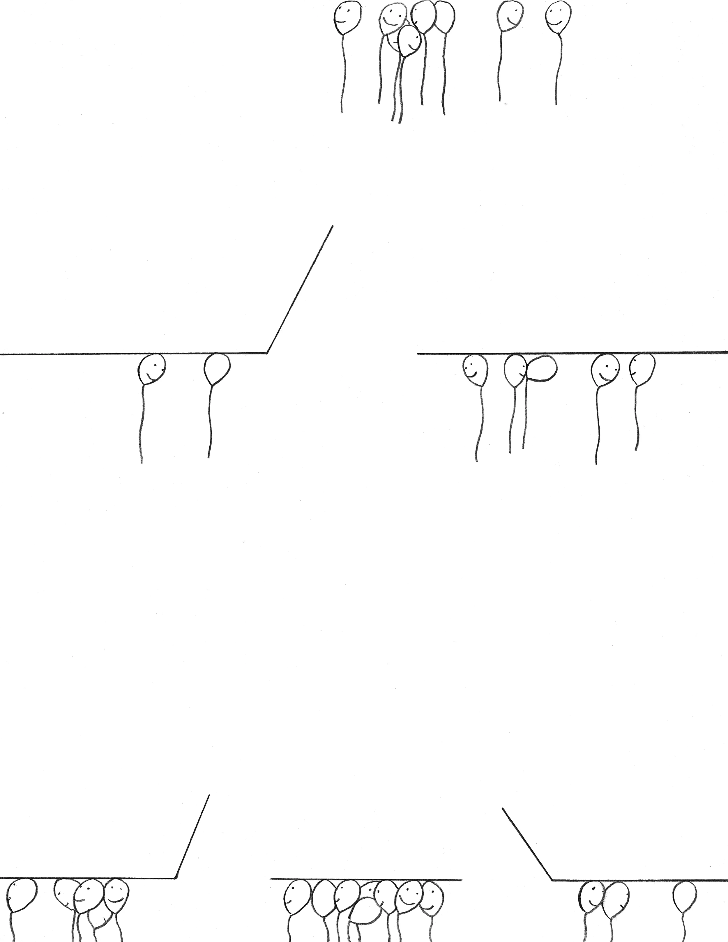Adam Douglas Thompson - Drawing (balloons, doors)