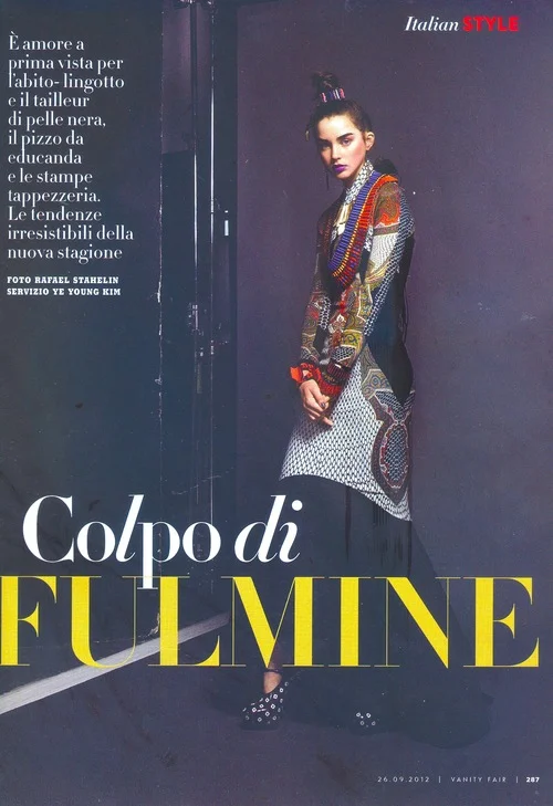 VANITY FAIR ITALIA | SEPT 2012