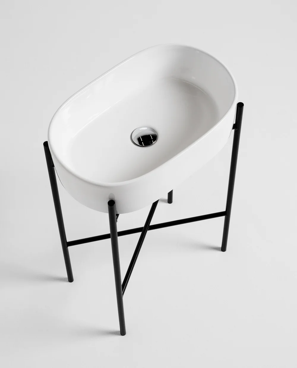 oval sink basin