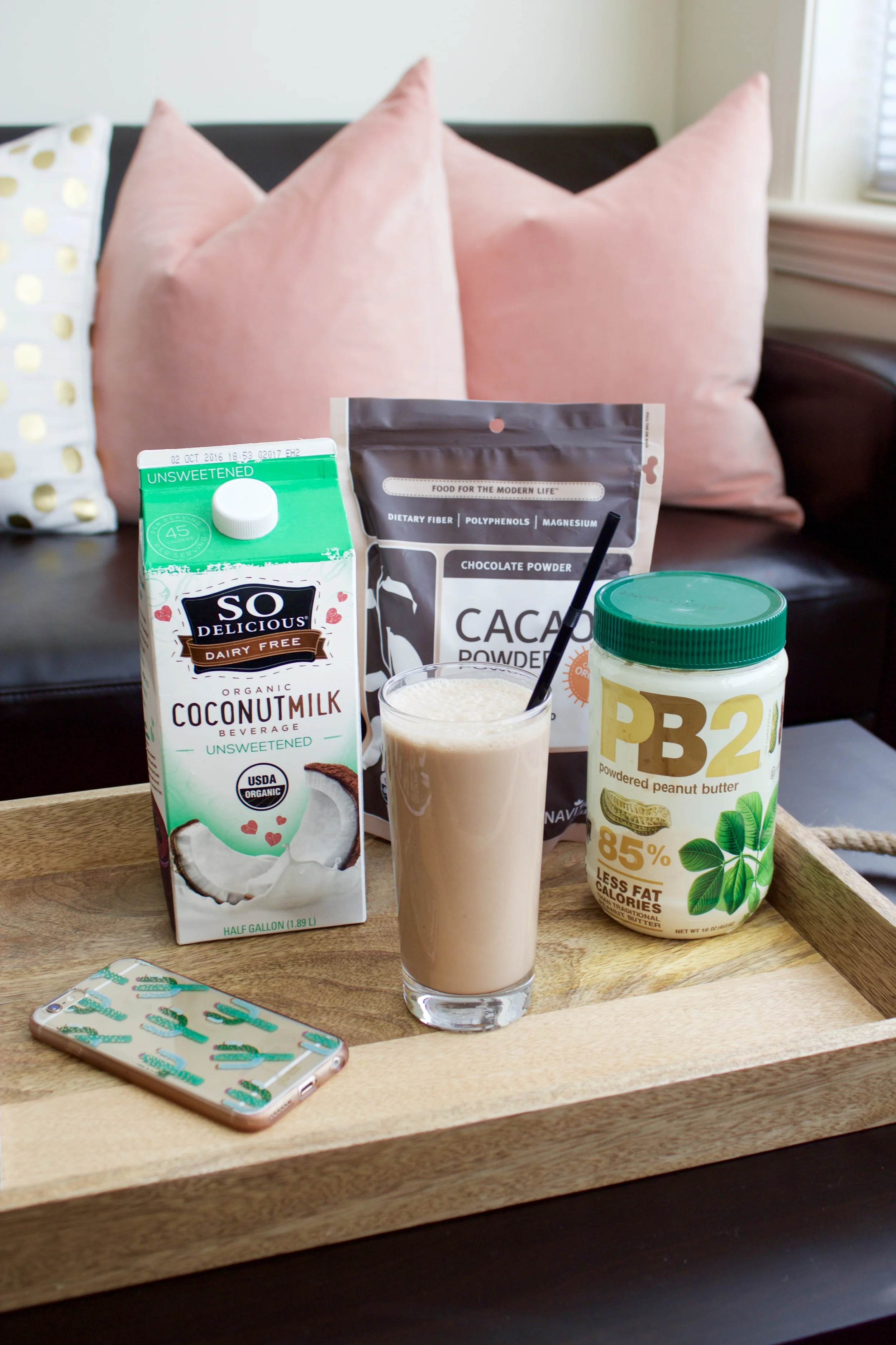 Chocolate Banana Smoothie - Samantha McNeil