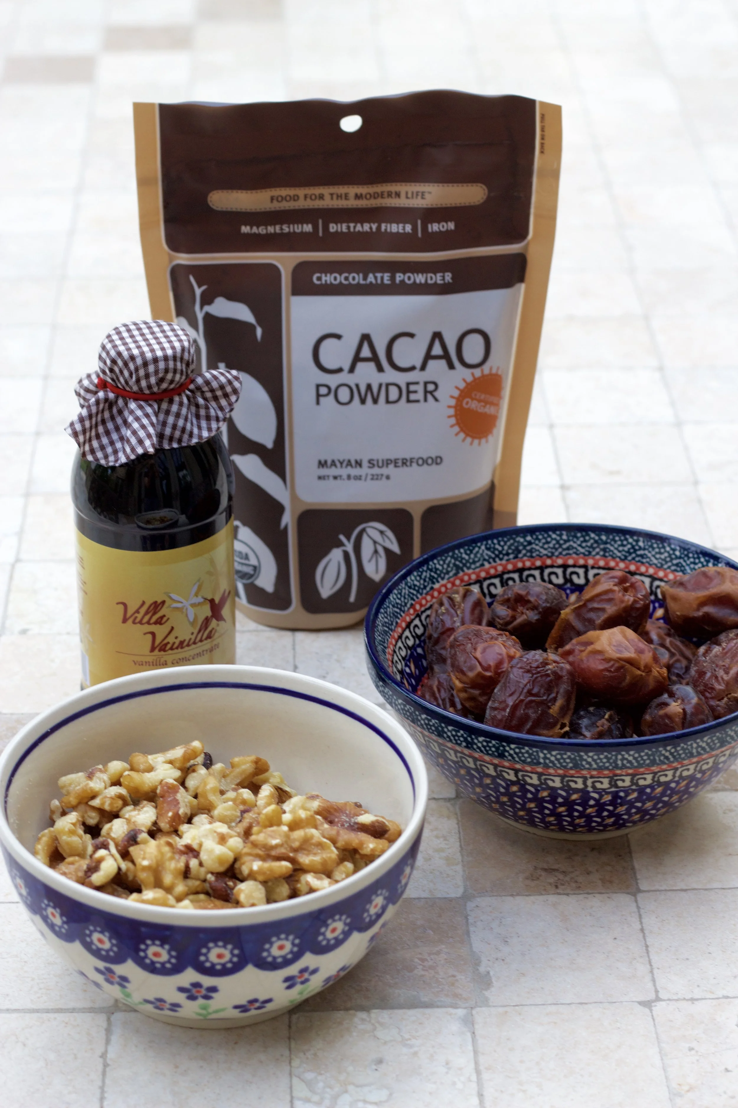 Samantha McNeil Blog Raw Brownies Ingredients