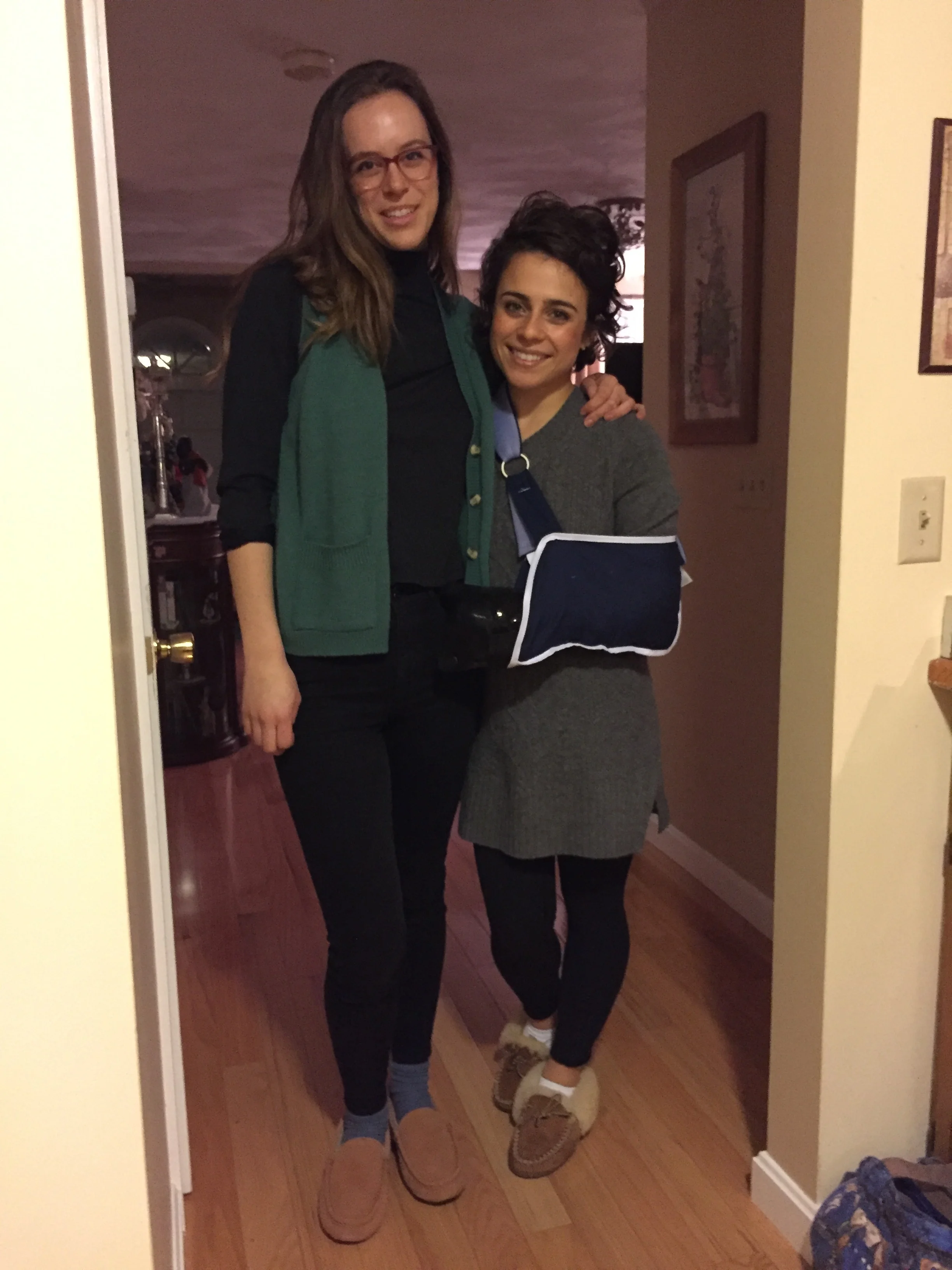  Kelsey spends New Year's Eve with me.