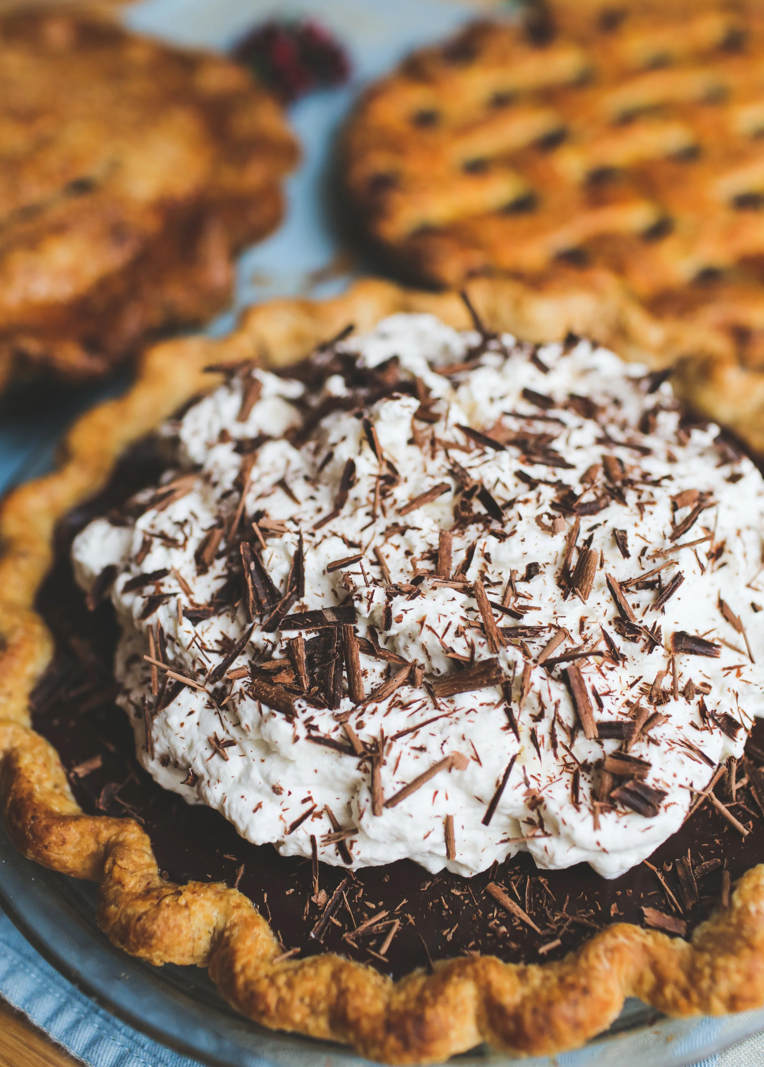 Greenwood Gourmet's Famous Chocolate Silk Pie