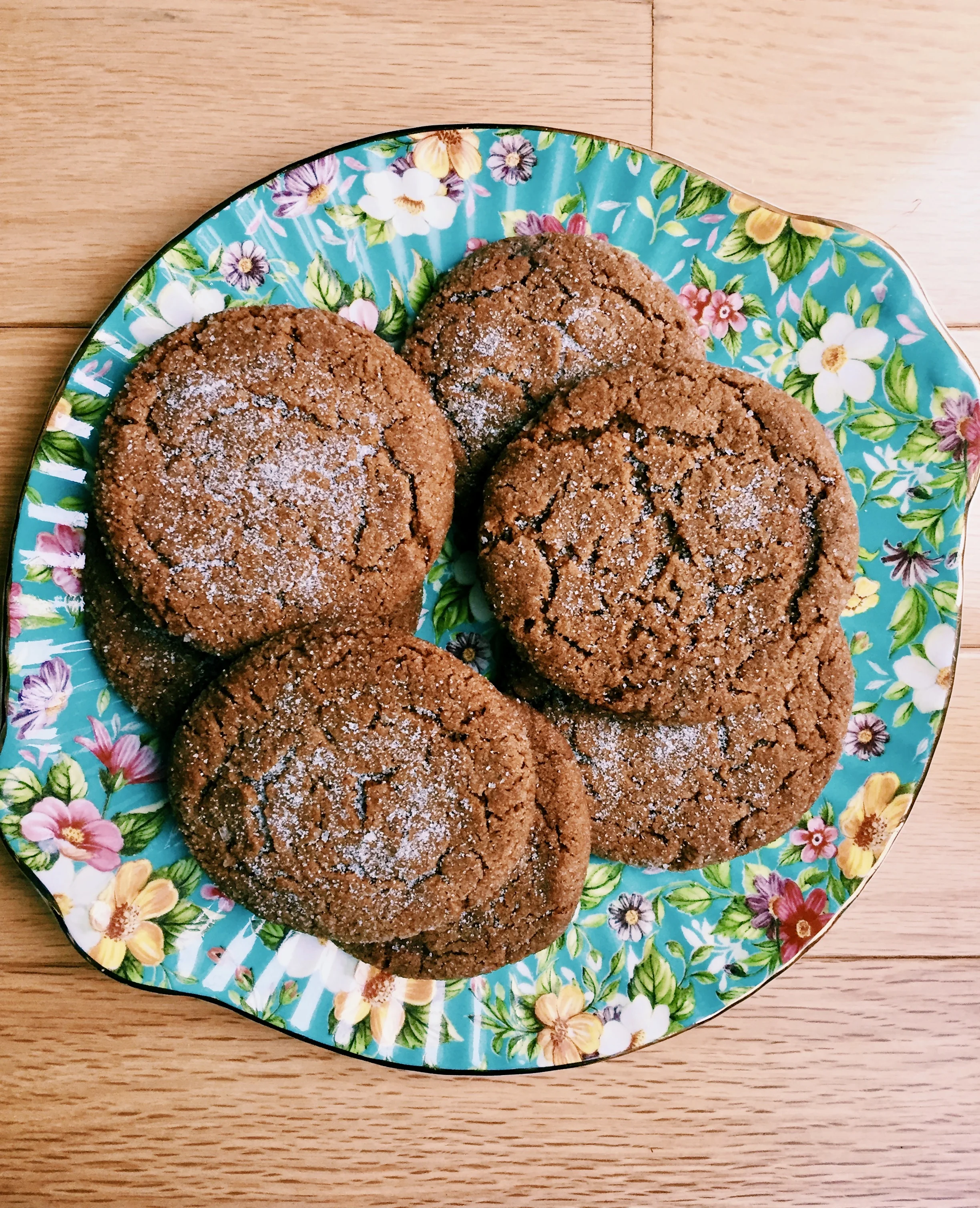 Chewy Ginger Cookies