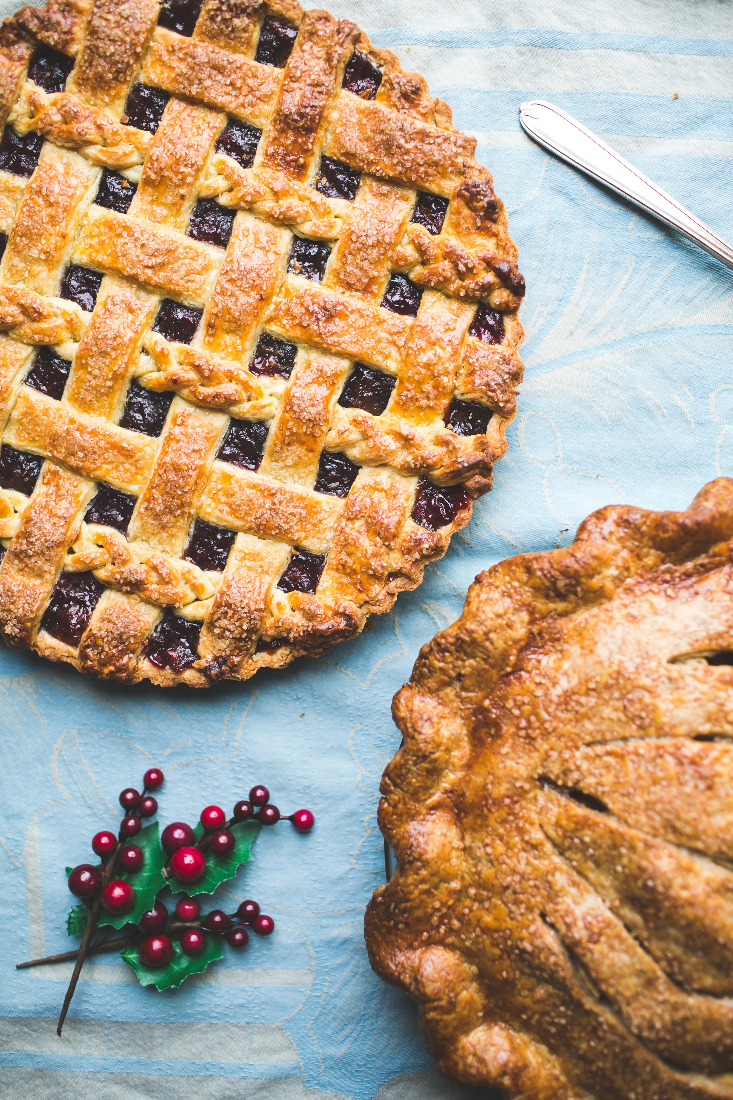 Cranberry Lattice Tart