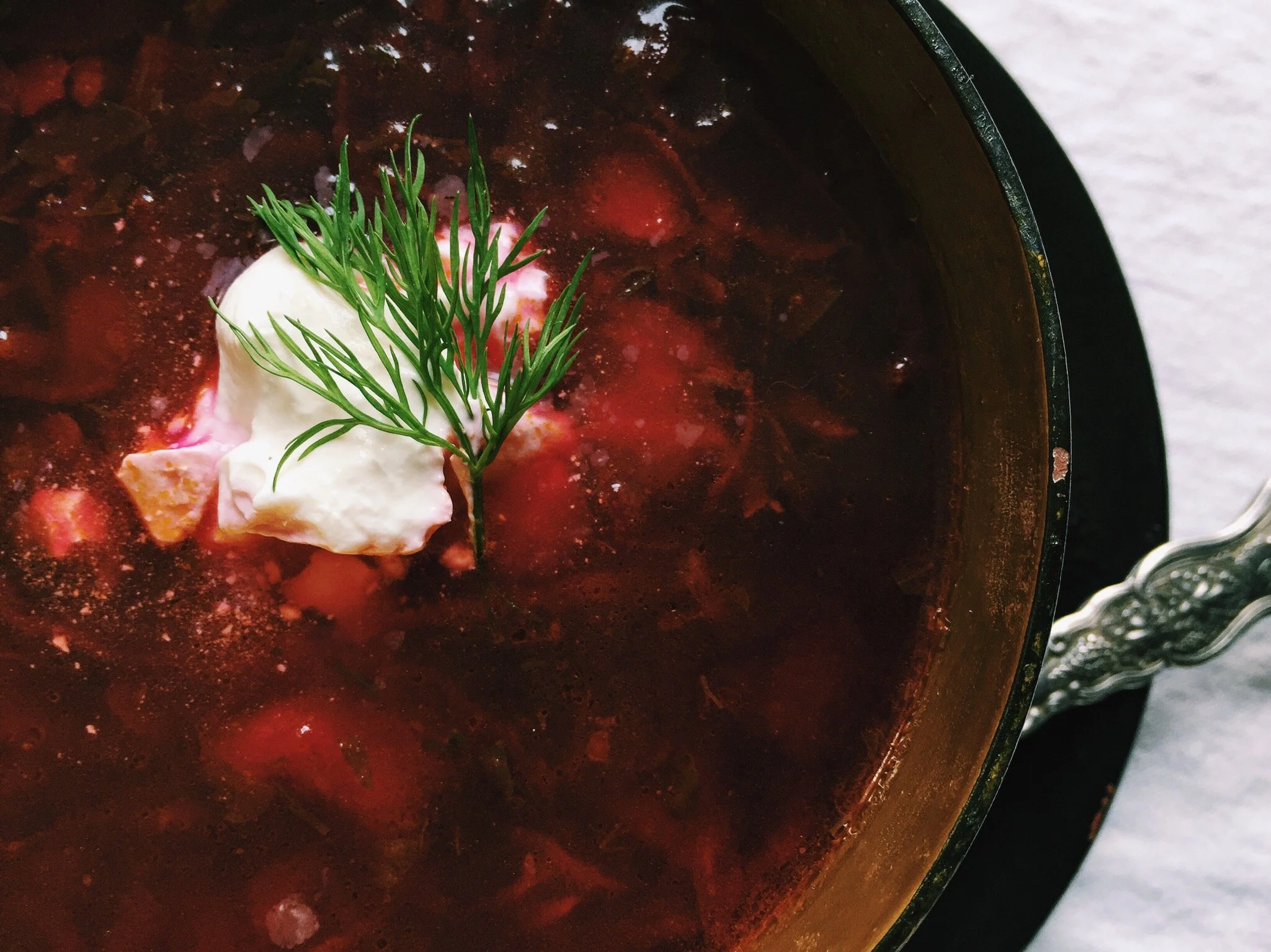 Beet Red Borscht