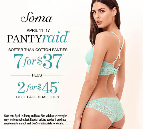 Soma Intimates Panty Raid — Delray Marketplace