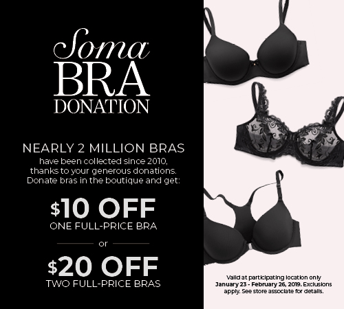 Soma Bra Donation — Delray Marketplace