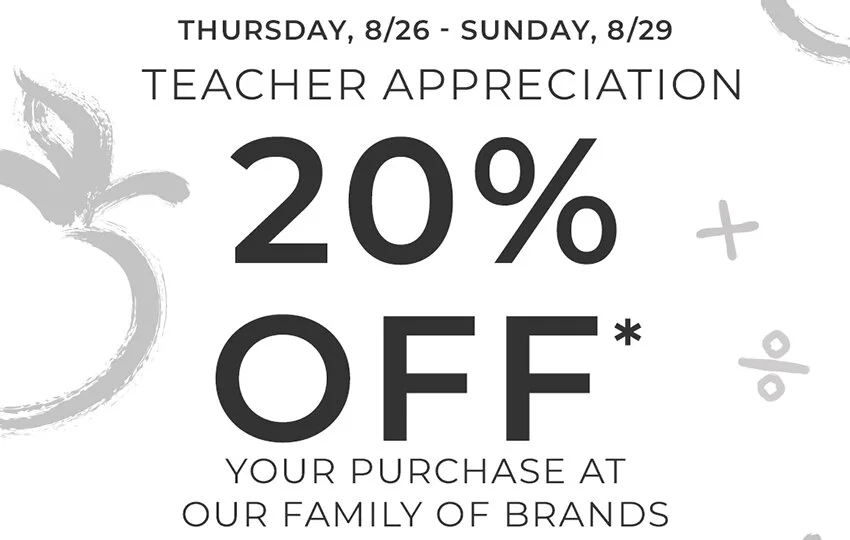 Chico’s, Soma and White House Black Market Teacher Appreciation Event