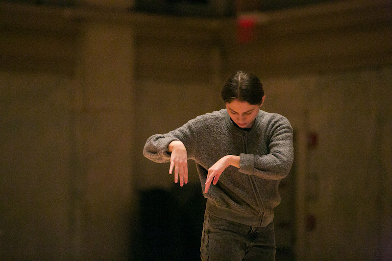   Group Work (A Study for Two) , 2017, Performance, 15 min. Photo: Whitney Browne 