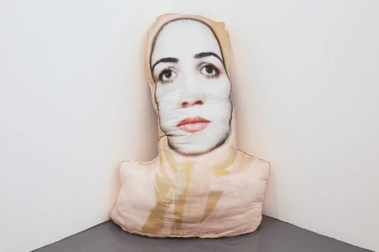 Sheida Soleimani, Maryam , 2017, archival pigment print on cotton, polyester filling, dimensions variable, image in courtesy of the artist