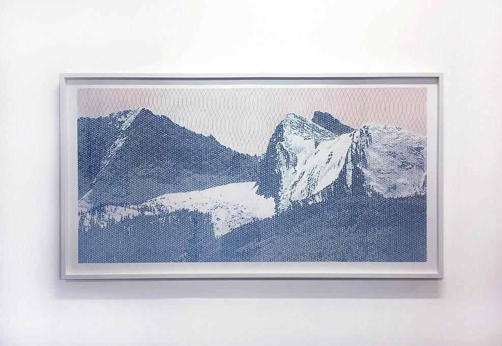   Landscape #10 , pigment print on paper,&nbsp;35 × 65 inches 