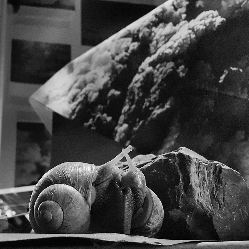 Treatise on Imaginary Explosions , vol. II, 2016 HD video, production still from the control room