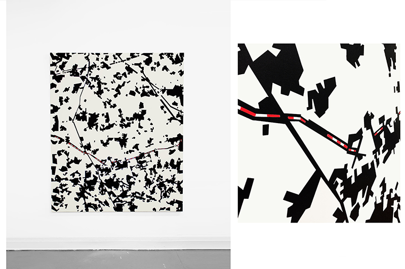 03. Gaskon Alicja, Dividing Lines, The Contested Midpoint of Europe, detail,2017, enamel on canvas, 72_x60_x2_.jpg
