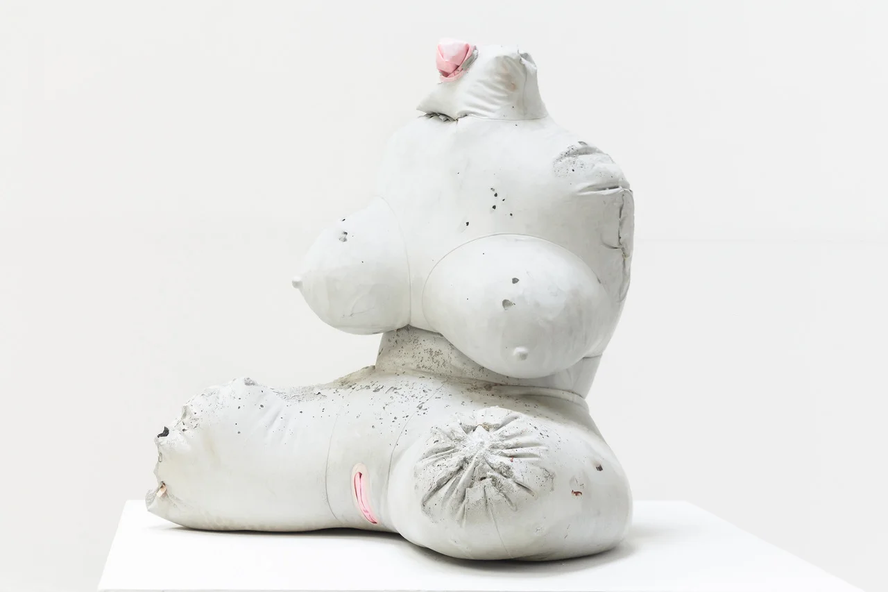 Love doll 14, 2017, concrete, latex, 24 x 13 x 12 inches