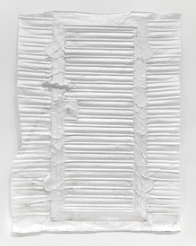 Cadena, cast Japanese paper, 105 x 165cm, 2017