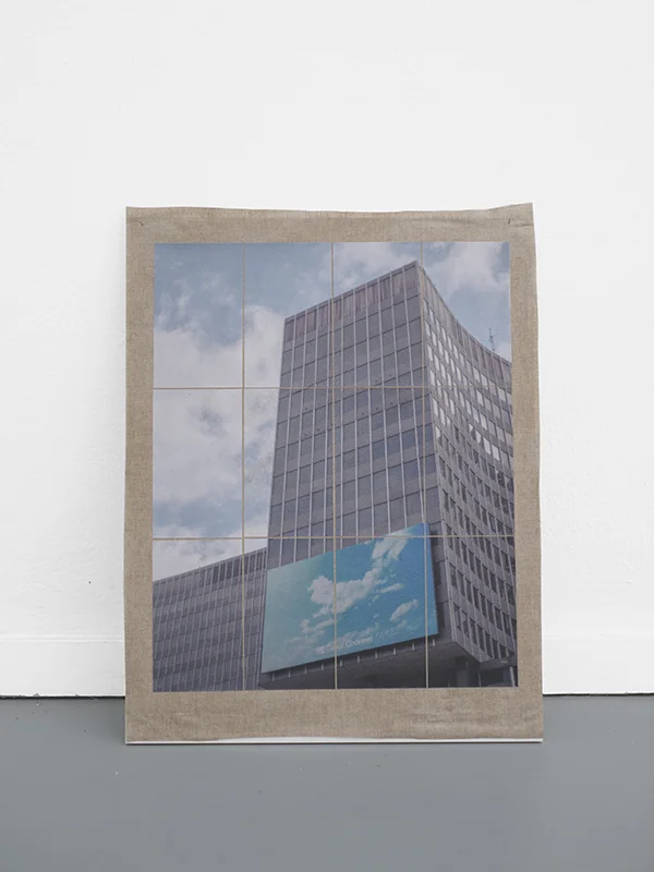 Structures, 2019, Inkjet print on Tosa Shi – 54 gsm, Fixed on linen, 22.8 x 18.1 in.