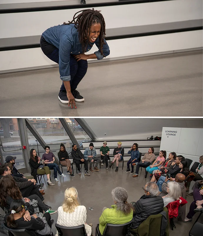 “The Now”, 2019. Documentation Compilation of Live Performance, Duration: One Hour
