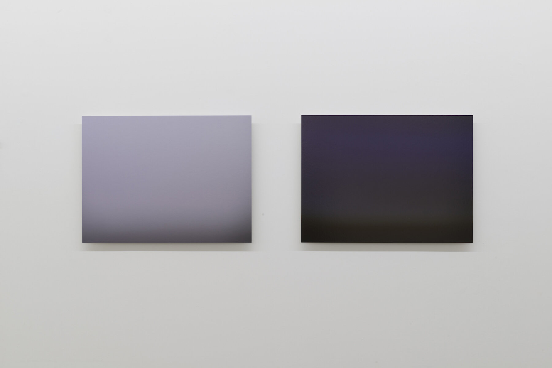 Lieux-monuments 8 and 9, Paris, 2018, inkjet prints mounted on aluminum (photography), 18 x 24 inches each (Copy)