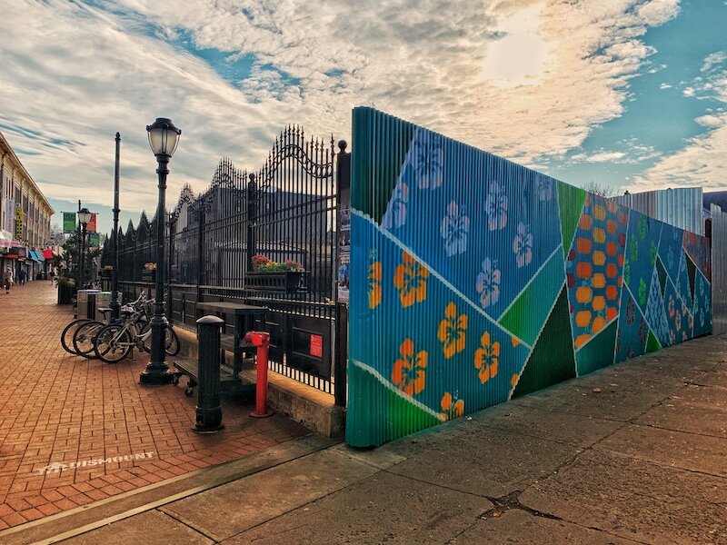 On the Way to the Sea, 2019, D.O.T. Public Commission, Newkirk Plaza, Brooklyn