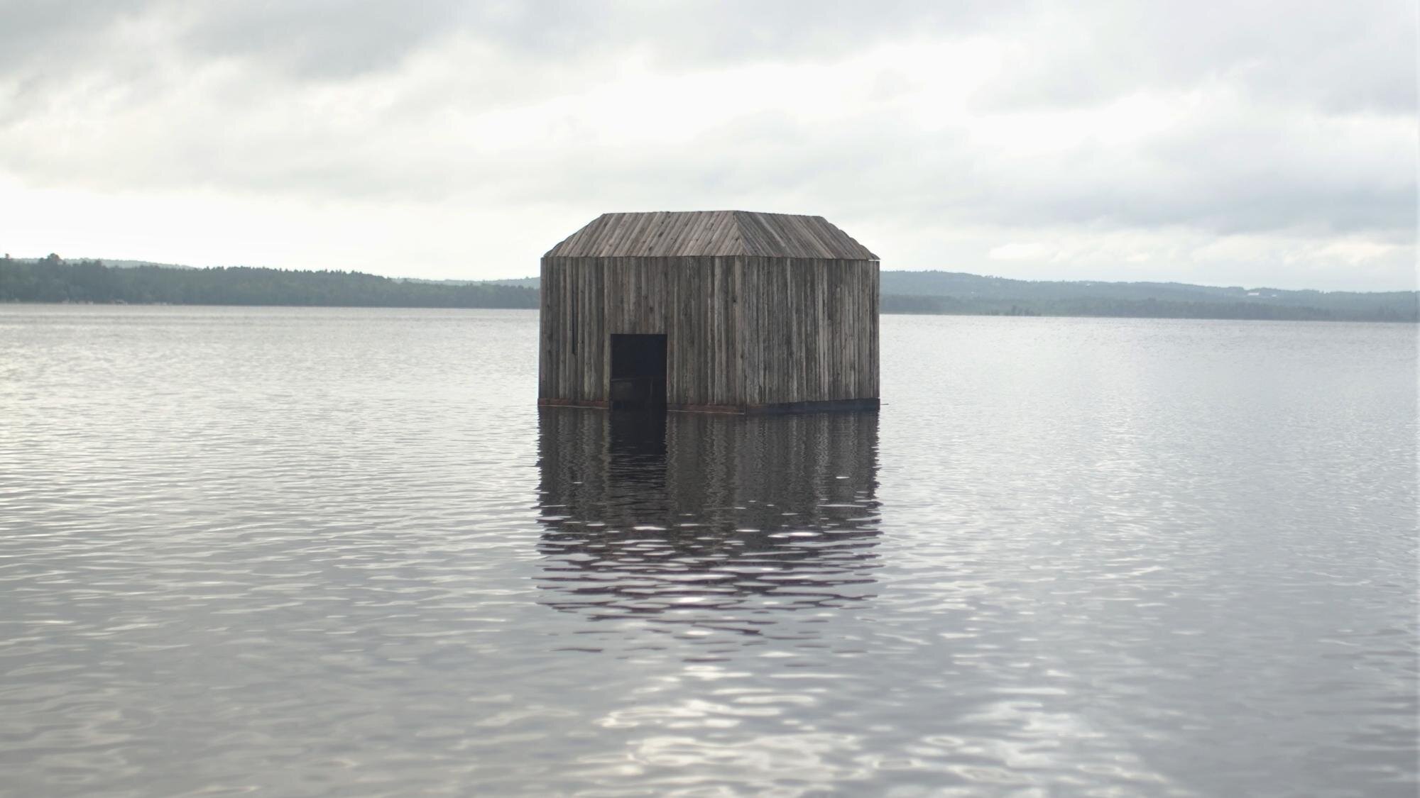  Common Ground Used wood, marine foam, anchors 8’ x 8’ x 4’10’’ 2019 