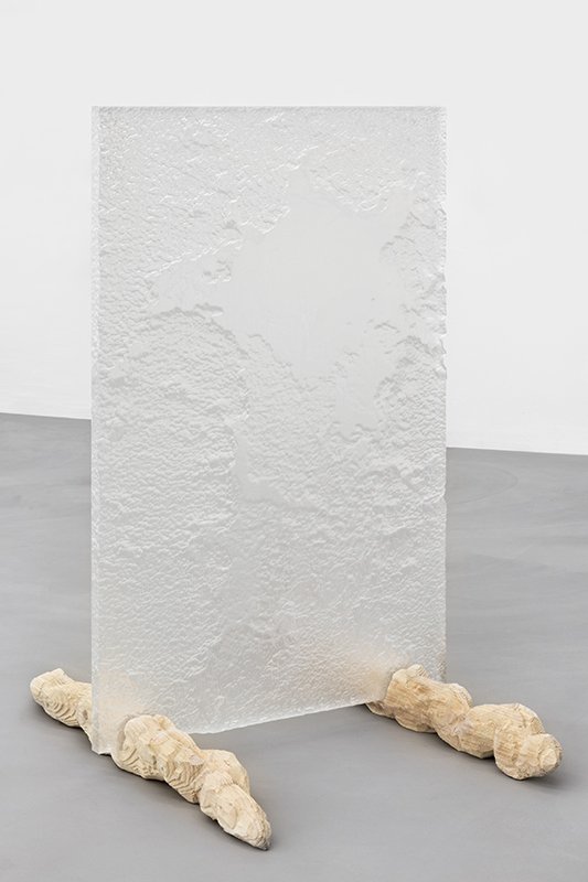   Chimera , 2021, plexiglass, fir wood, 41 x 23.6 x 31.8 inches, photo by Agnese Bedini 
