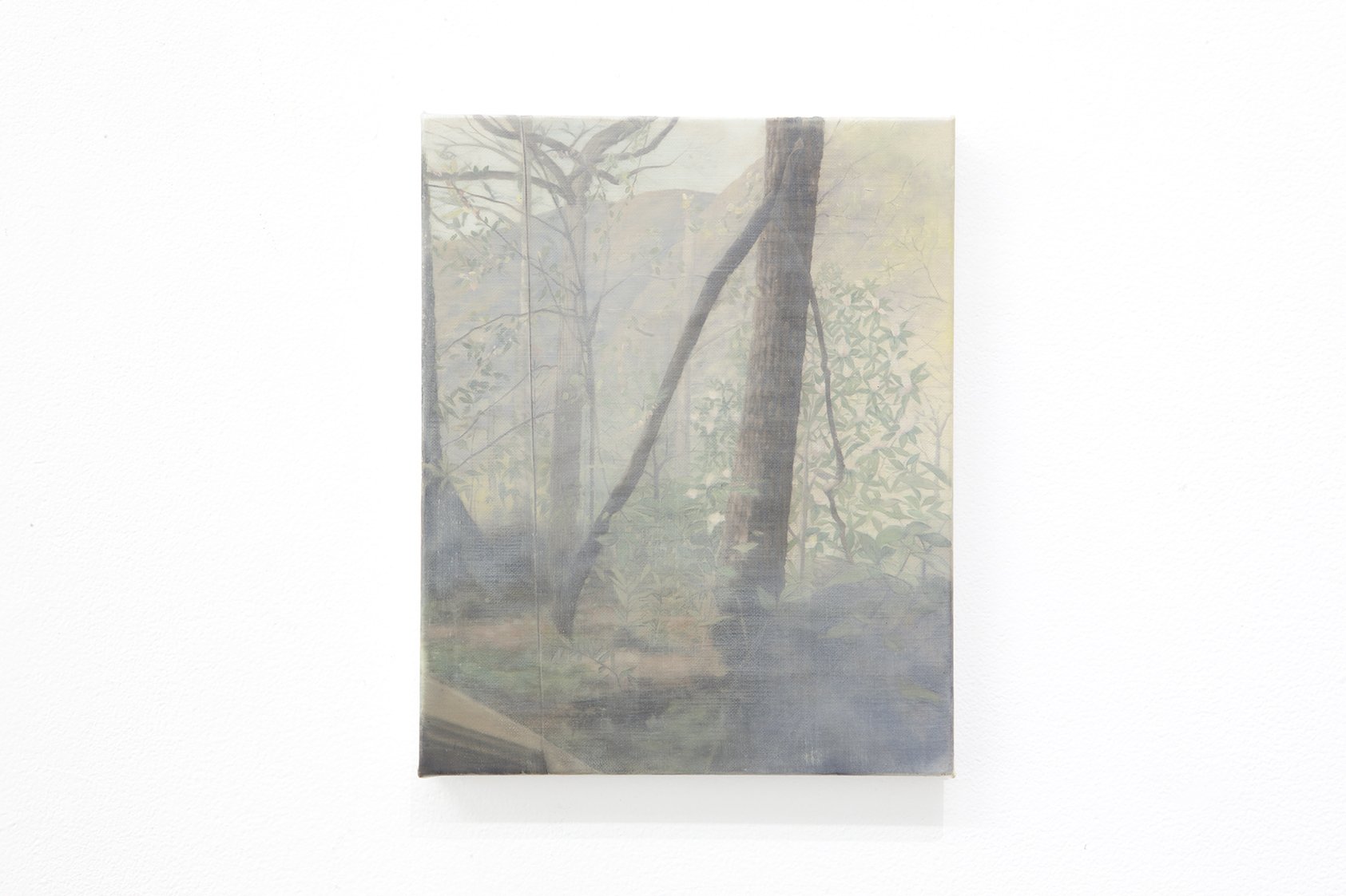   Landscape view #1,  2020, Oil on linen, 8 x 6” 
