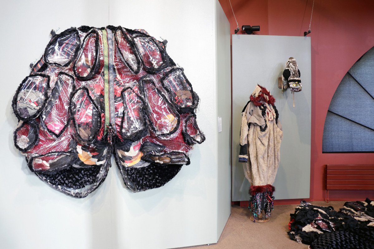   Dress for Today no.7  - Human in Ant Skin, 2019, Mixed media installation, Dimensions variable 