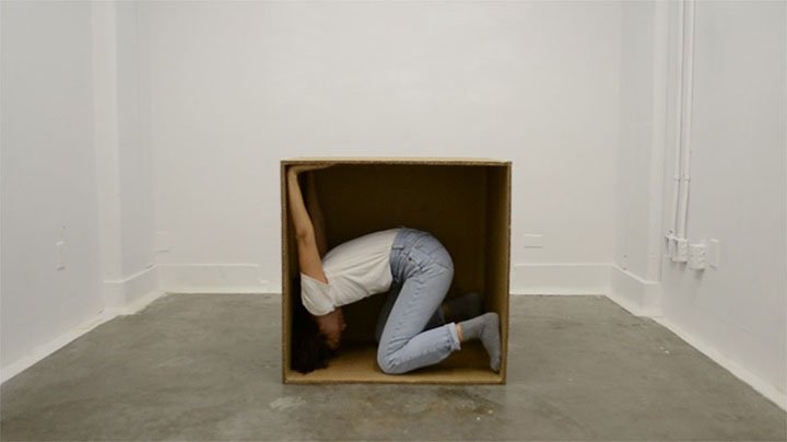   In this repetitive state of being/ living,  2020, Documented Performance, 35 x 22 x 31.5 inches  