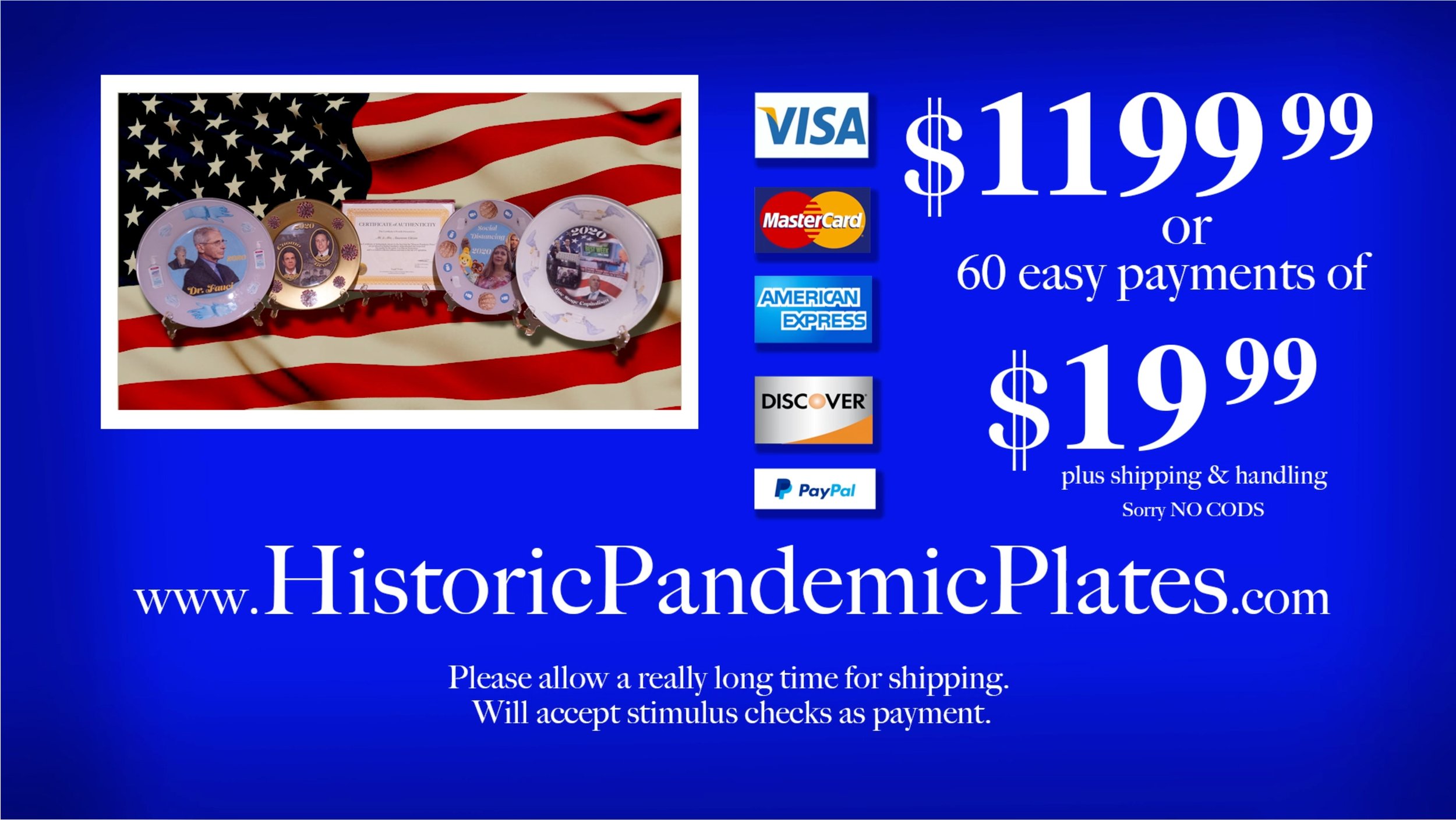  Historic Pandemic Plates, 2020, video, 2min 