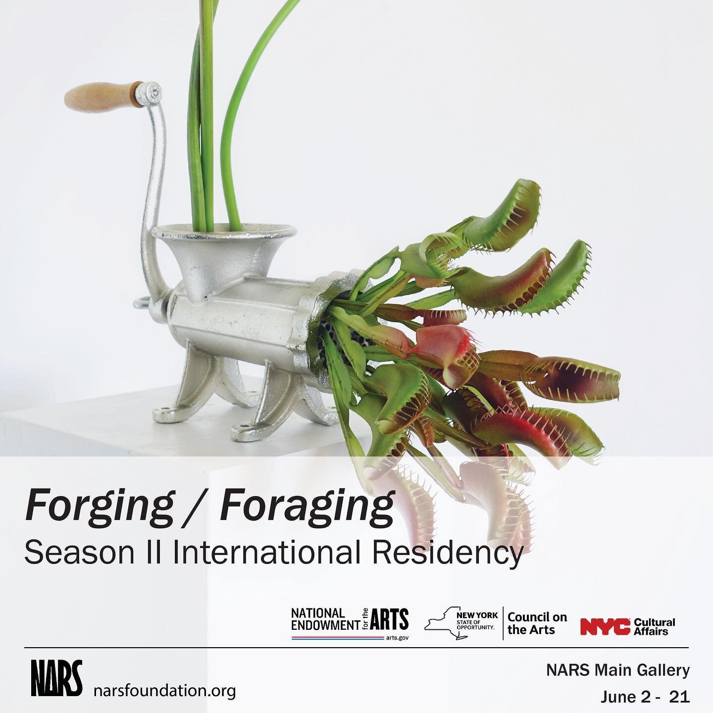 NARS Foundation is pleased to present 'Forging / Foraging', a group exhibition featuring the work of Season II 2023 International Residency artists. Through varying strategies, the artists in this exhibition examine their relationship to location and