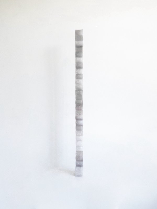   5'11'‘ ,  2021, Wax, UV thermal pigment, 5'11 x 3'7 x 2'5”  Image Credit: Courtesy of artist 