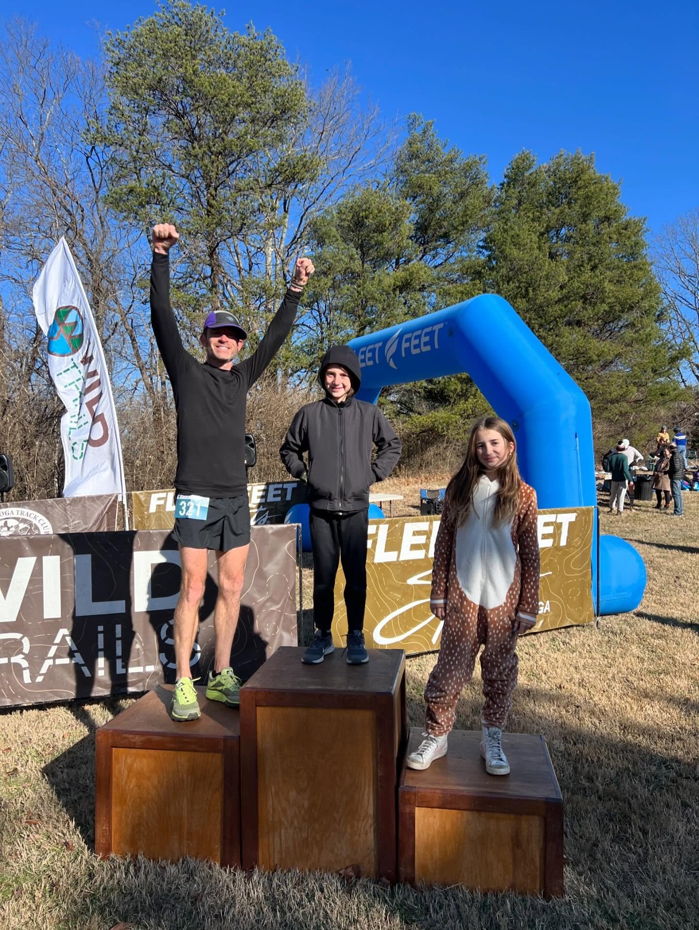 Got to run another fun race .. with family cheering me on:) The Lookout Mountain 18 miler.  Placed 2nd among my kids .. but 5th over all in the race 💥 🎊
Cold but beautiful day in Chattanooga!

And that is a straight up pancake sandwich after I fini