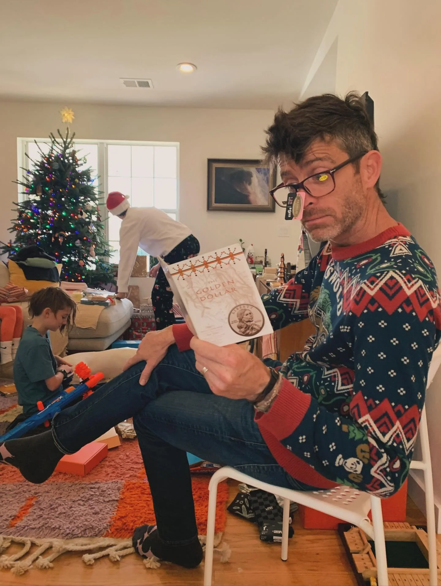 Merry Christmas everyone 🧑&zwj;🎄 🌲 .. especially to all the parents out there&hellip; exhausted, happy, pumped about their new socks, new readers.. and some cool Sacajawea coins 😂
I love today.